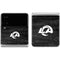 NFL Los Angeles Rams Black & White Galaxy Z Flip4 5G Skin